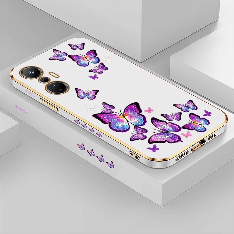 Phone Cases Purple - Art Purple Butterfly Phone Case For