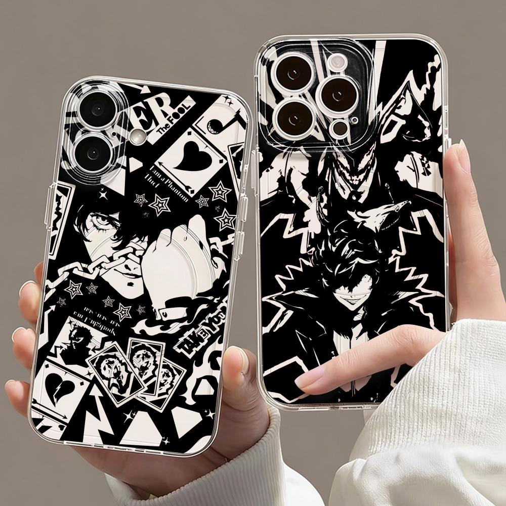 Phone Cases 13 - Game P-Persona 5 Phone Case Magnetic