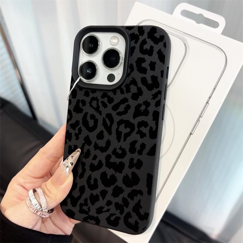 Phone Cases Leopard Print - Silicone Cases For iPhone 17 15