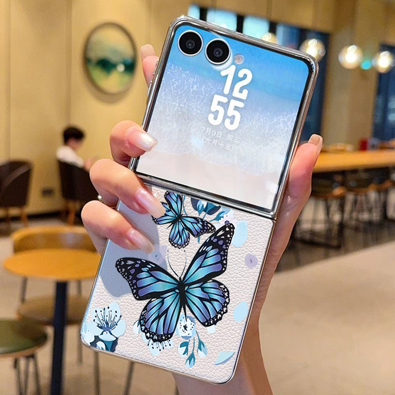 Purple Butterfly PU Leather Ph - đánh giá và giá Phone Cases Purple