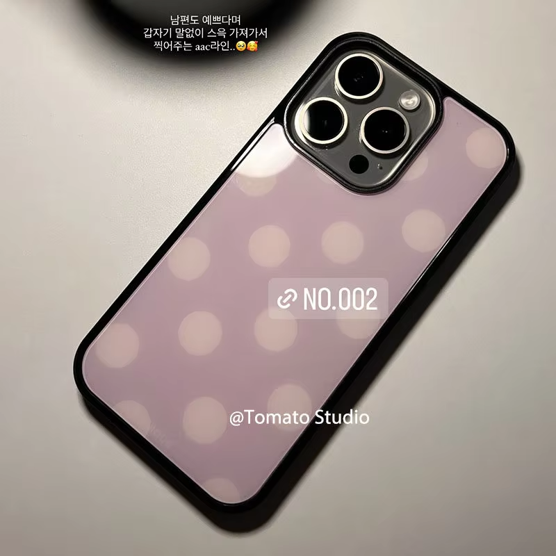 Korean Ins Fashion Purple Polk - đánh giá và giá Phone Cases Purple