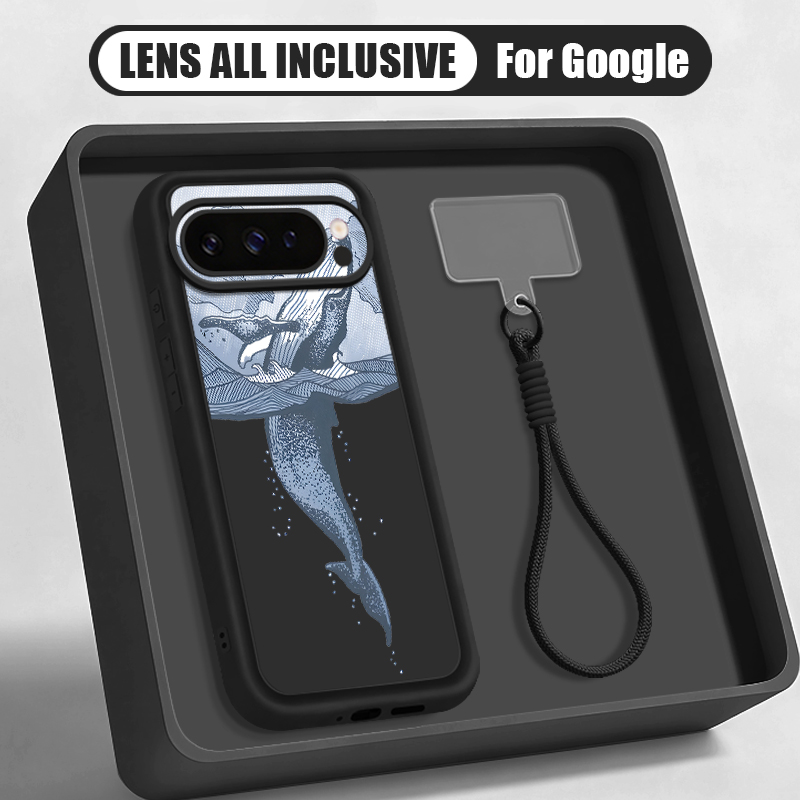 Humpback Whale Print Wrist Str - đánh giá và giá Phone Cases Google Pixel 7