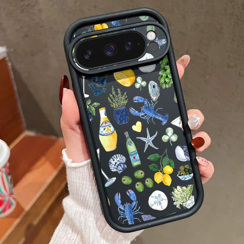 Ocean Whale Patterned TPU Phon - đánh giá và giá Phone Cases Google Pixel 7