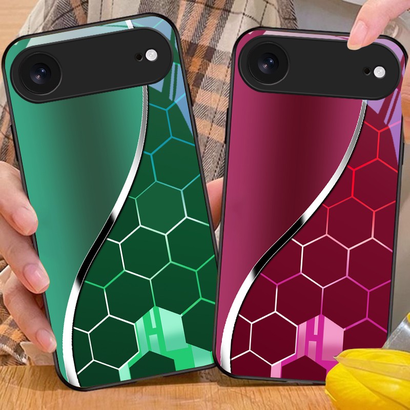 Purple honeycomb pattern For i - đánh giá và giá Phone Cases Purple