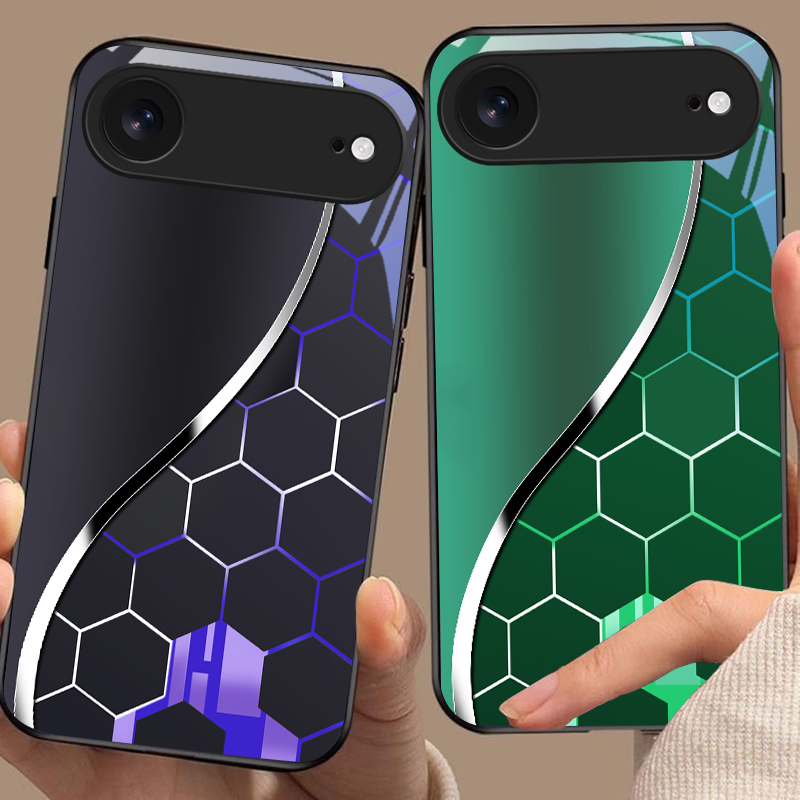 Purple honeycomb pattern For i - đánh giá và giá Phone Cases Purple