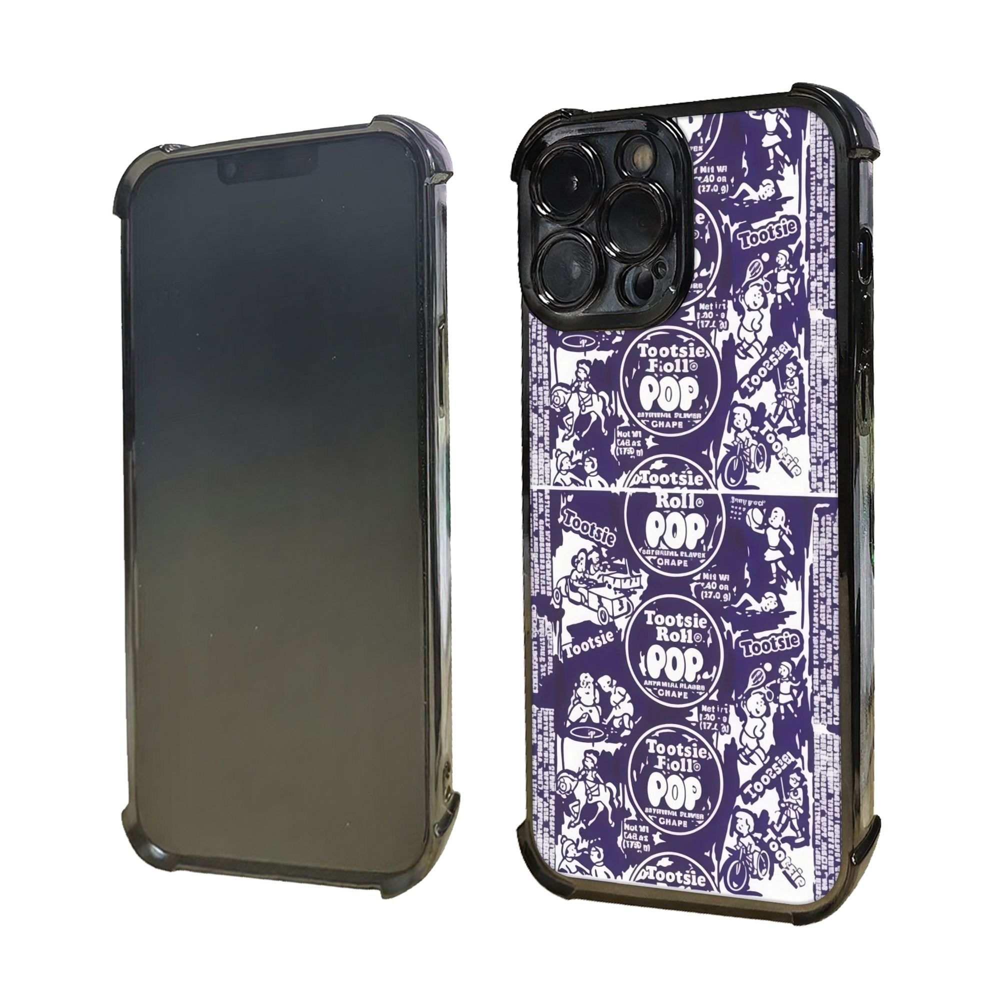 Retro Purple & White Phone Cas - đánh giá và giá Phone Cases Purple