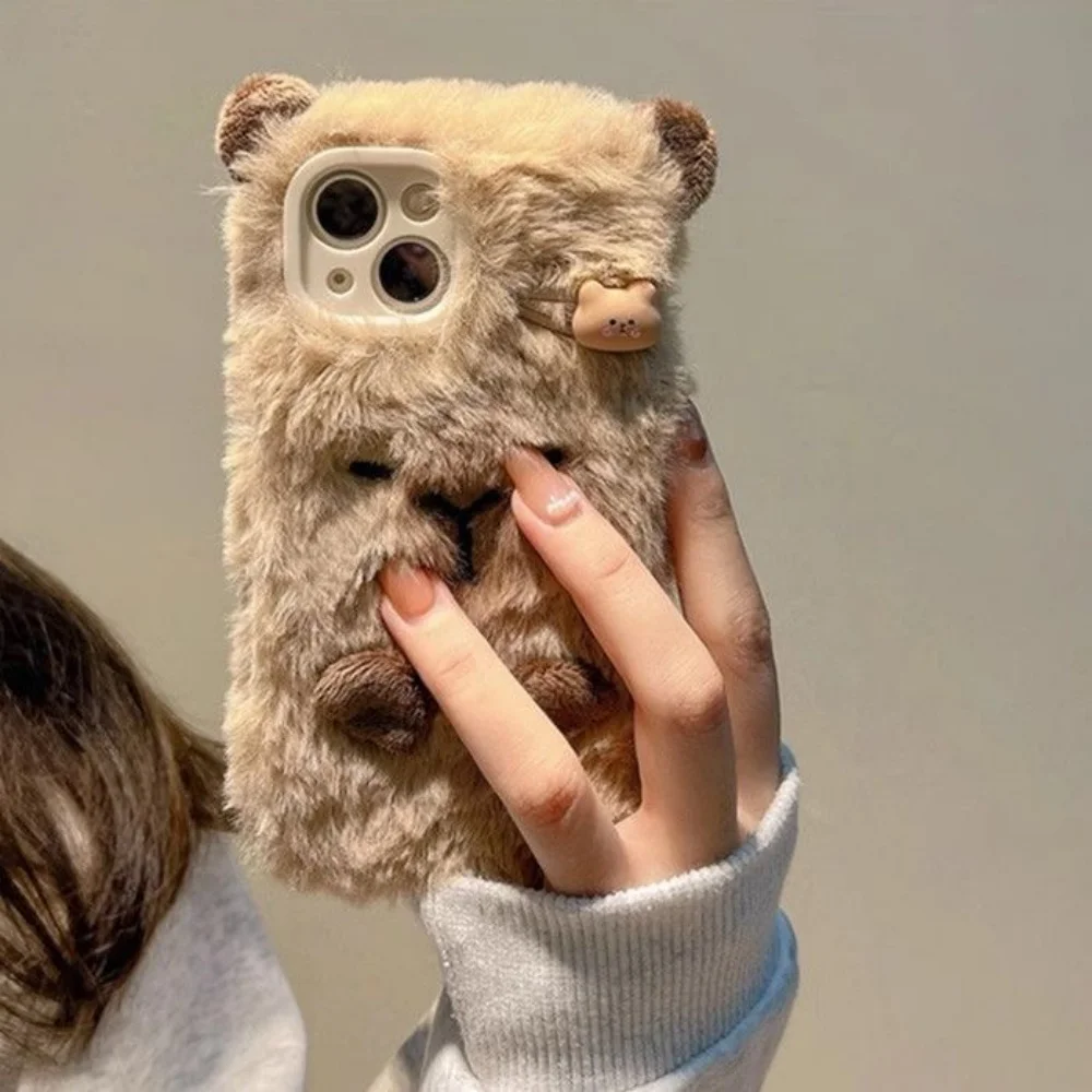Luxury Capybara Fluffy Fur Pho - đánh giá và giá Phone Cases 13