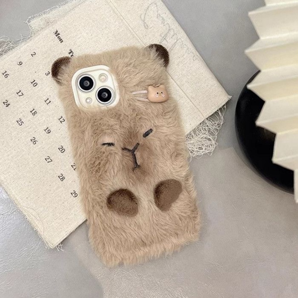 Luxury Capybara Fluffy Fur Pho - đánh giá và giá Phone Cases 13