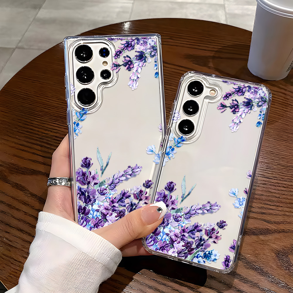 Purple Flower Phone Case For S - đánh giá và giá Phone Cases Purple