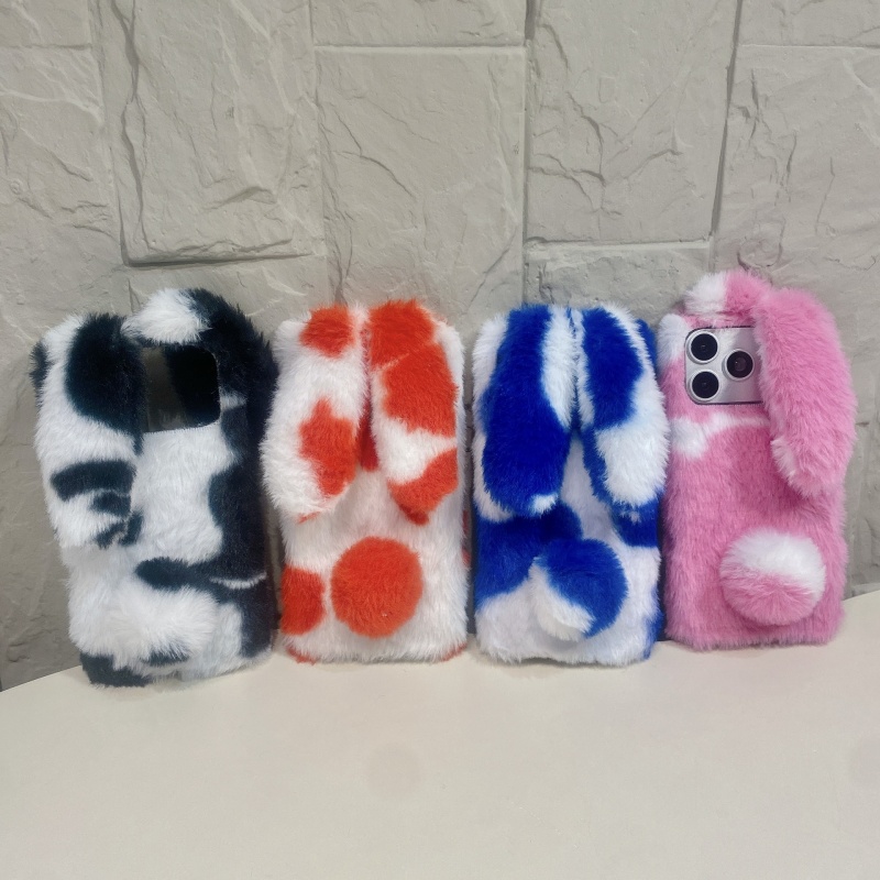 Cute Rabbit Design Fluffy Phon - đánh giá và giá Phone Cases 13
