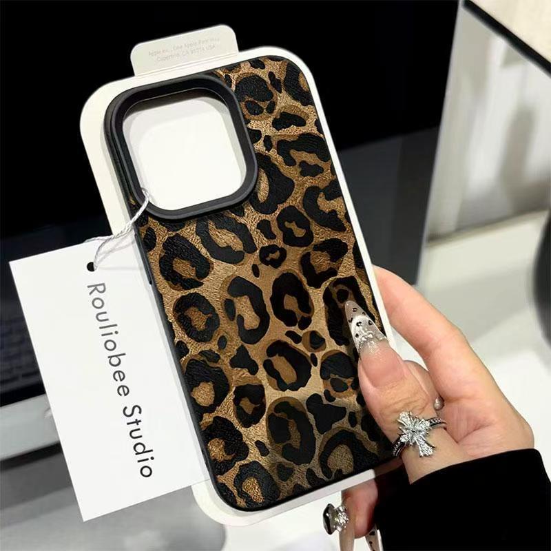 INS Brown Leopard Print Phone  - đánh giá và giá Phone Cases Leopard Print