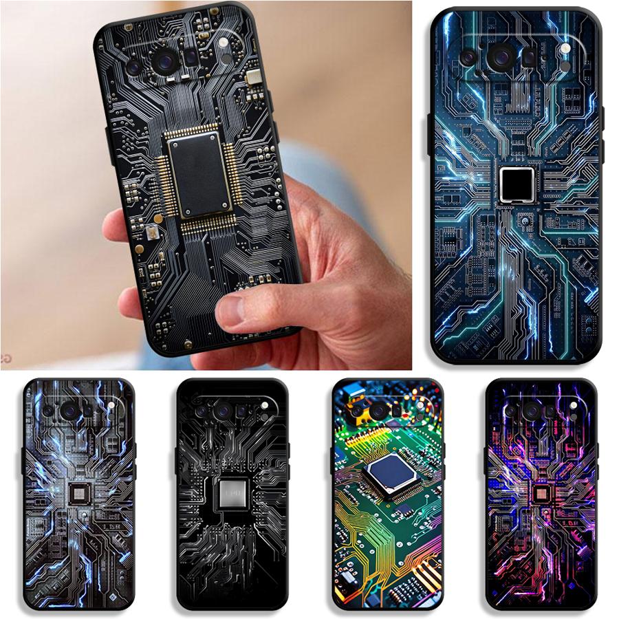 Retro Circuit Board Funda Phon - đánh giá và giá Phone Cases Google Pixel 7
