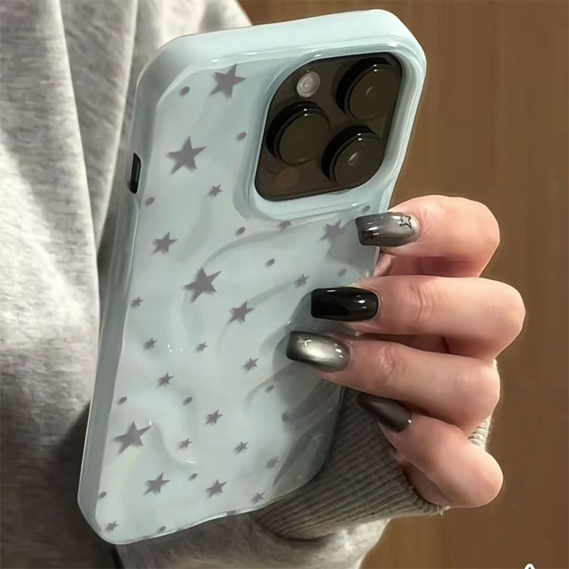 Minimalist Cute Star Wave Text - đánh giá và giá Phone Cases Cute Iphone 14