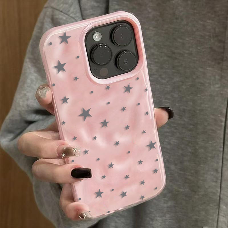 Minimalist Cute Star Wave Text - đánh giá và giá Phone Cases Cute Iphone 14